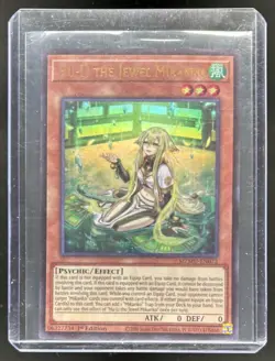 2020 Yugioh Hu-li The Jewel Mikanko Ultra Rare 1st Edition #Mzmu-En072 - Image 1