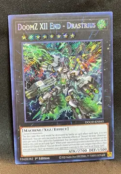 🐉🔥 Yu-Gi-Oh! DoomZ XII End – Drastrius DOOD-EN045 Secret Rare 🔥🐉 - Image 1