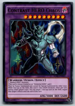 Contrast HERO Chaos SDHS-EN041 - Ultra Rare - YuGiOh - Near Mint - Image 1