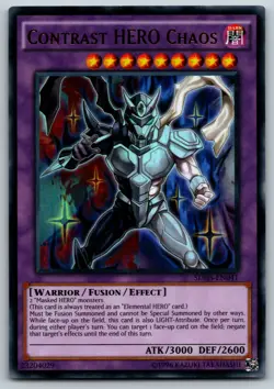 Contrast HERO Chaos SDHS-EN041 - Ultra Rare - YuGiOh - Near Mint - Image 5