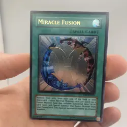 YuGiOh MIRACLE FUSION CRV-EN039 Ultimate Rare Unlimited VLP+ - Image 1
