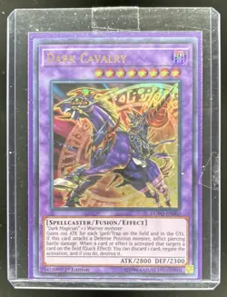 2019 Yu-Gi-Oh! Duel Power English 1st Edition Dark Cavalry #DUPO-EN002 - Image 1