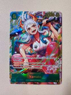 2024 One Piece English OP01-121 Yamato SEC PRB01 Alt Art!!!! - Image 1