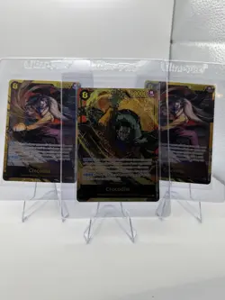 Bandai One Piece Card Game Crocodile OP14-120 Special Foil x3 Lot - Image 1