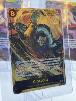 Bandai One Piece Card Game Crocodile OP14-120 Special Foil x3 Lot - Image 2
