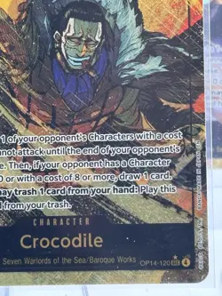 Bandai One Piece Card Game Crocodile OP14-120 Special Foil x3 Lot - Image 5