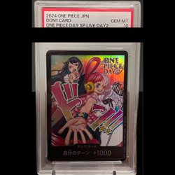 ONE PIECE Card Japanese PSA10 Don !! Card Ado & Uta ONE PIECE Day 2024 Promo JPN - Image 1