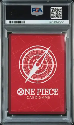 2026 ONE PIECE STARTER DECK ST29-EGGHEAD B&W ALTERNATE ART MONKEY D. LUFFY PSA 9 - Image 2
