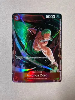 2023 One Piece English ST01-013 Roronoa Zoro 2023 Gift Collection!!! - Image 1