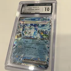 CGC 10 Wellspring Mask Ogerpon EX 064 Twilight Masquerade Full Art Pokemon Card - Image 2