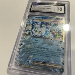 CGC 10 Wellspring Mask Ogerpon EX 064 Twilight Masquerade Full Art Pokemon Card - Image 4