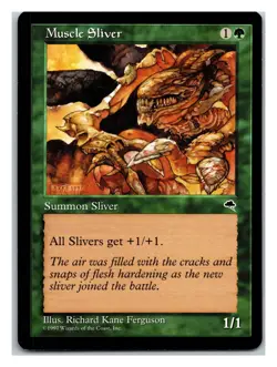 Tempest #238 Muscle Sliver - MTG Card - Image 1