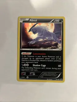 Pokemon TCG Absol XY178 Black Star Promo Holo Card - Image 1