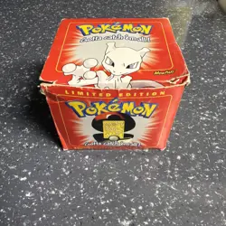 SEALED Vintage 1999 Burger King 23k Gold Plated Pokemon Card - Mewtwo - Image 1