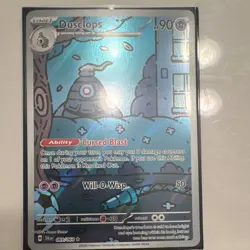 Pokemon Dusclops 069/064 Illustration Rare Full Art Holo Shrouded Fable Card - Image 1