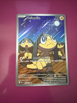 Helioptile 143/132 Full Art NM/M Mega Evolution Pokemon Card - Image 1