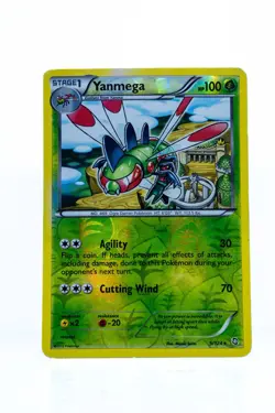 Yanmega 5/124 Dragons Exalted Reverse Holo Rare Pokemon Card - Image 1