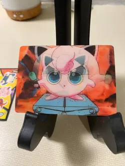 1998 Pokemon Jigglypuff Pioneer Viz Video PIKA-0022D 3D Lenticular Promo Card - Image 1