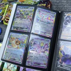 Pokemon Terastal Festival Lot 92 Card Binder Eeveelution Tins Coins Etc - Image 2