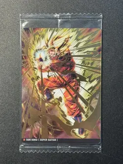 S5124 Son Goku 8-15 SR Japanese Dragon Ball Itajaga Vol.8 Card Sealed Bandi ZR29 - Image 1