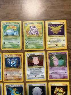 Vintage Pokemon Card Collection Holos Lot Of 26 WOTC Rare - Image 2