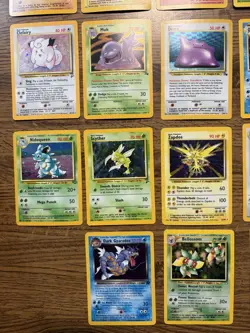 Vintage Pokemon Card Collection Holos Lot Of 26 WOTC Rare - Image 5