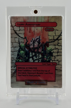 2025 Divorced Dads Happy Anniversary Card 2 /500 Goblins Art by Lucas Korte - Image 1