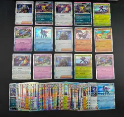 Lot of (1000) Pokemon TCG Indonesian Phantasmal Flames Raw Cards - Image 2