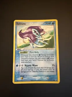 2005 Suicune 030 Pokemon TCG Holo Black Star Rare Promo Card - Image 1