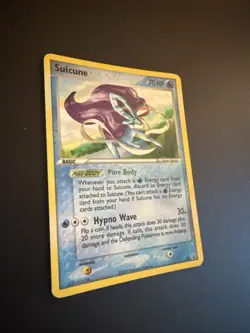 2005 Suicune 030 Pokemon TCG Holo Black Star Rare Promo Card - Image 3