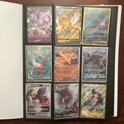 Pokemon big 120+ Card Collection Lot Vintage/Modern Binder Ex, Gx, full art, etc - Image 1