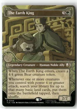 The Earth King Avatar: The Last Airbender Regular MTG Magic Teal Gaming - Image 1