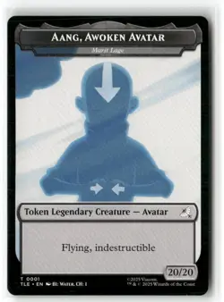 Avatar: The Last Airbender Regular Token Marit Lage Aang Awoken/ Treasure - Image 1