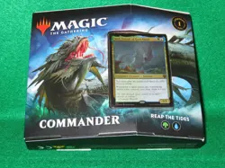 MTG COMMANDER LEGENDS REAP THE TIDE COMMANDER DECK NEW SEALED - Image 1