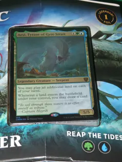 MTG COMMANDER LEGENDS REAP THE TIDE COMMANDER DECK NEW SEALED - Image 2