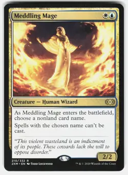 Meddling Mage R Double Masters 210 NM - Image 1