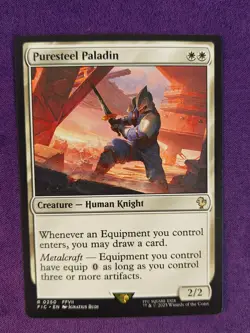 Puresteel Paladin 250 R Normal FIC MTG NM - Image 1