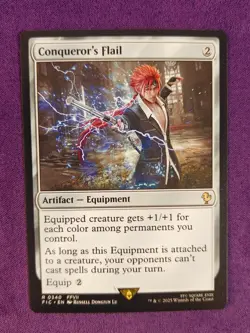 Conqueror's Flail 340 R Normal FIC MTG NM - Image 1