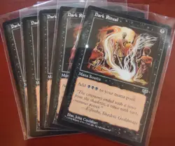 DARK RITUAL x1 mtg NM Mirage 1 Common - Image 1