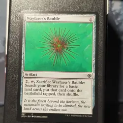 Magic: The Gathering Wayfarer's Bauble Artifact Common 2022 - Image 1