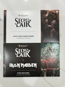 Bundle Eddie Unchained and Kieran Yanner MTG Secret Lair - Rainbow Foil - Sealed - Image 1