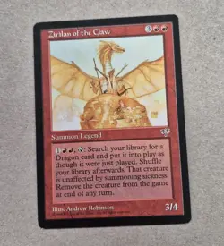 UNPLAYED NM Zirilan of the Claw Mirage MTG Magic the Gathering EDH CUBE VINTAGE - Image 1