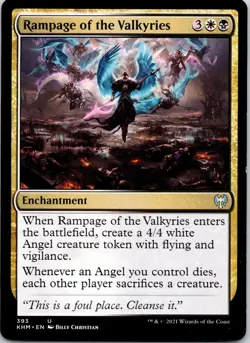 Rampage of the Valkyries U Kaldheim 393 NM - Image 1