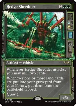 Hedge Shredder Showcase - DSK 0320 - NM - MTG Magic - Image 1