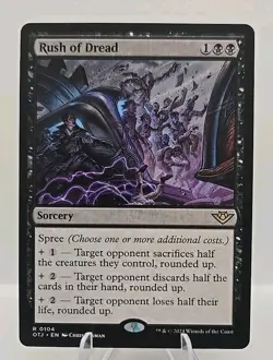 Rush of Dread MTG Outlaws of Thunder Junction Regular - Image 1