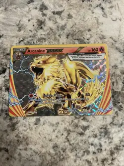 Pokemon - Arcanine BREAK XY180 Promo Holo Rare | Arcanine Break Point NM - Image 1