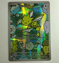 Ditto (Scyther) #56 Holo Foil After Skool Hobby Series 2 non-TCG Pokemon card - Image 1