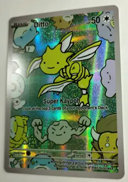 Ditto (Scyther) #56 Holo Foil After Skool Hobby Series 2 non-TCG Pokemon card - Image 3