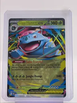 MEGA VENUSAUR EX 2025 POKEMON MEGA EVOLUTION DOUBLE RARE 003/132 Q4561 - Image 1