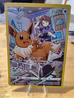 2022 Pokemon Eevee TG11/TG30 Brilliant Stars Sword & Shield Pack Fresh LP - Image 1